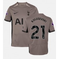 Dres Tottenham Hotspur Dejan Kulusevski #21 Rezervni 2023-24 Kratak Rukav